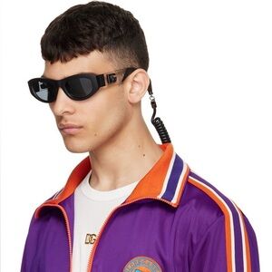 Dolce & Gabbana Black Reborn To Live Sunglasses